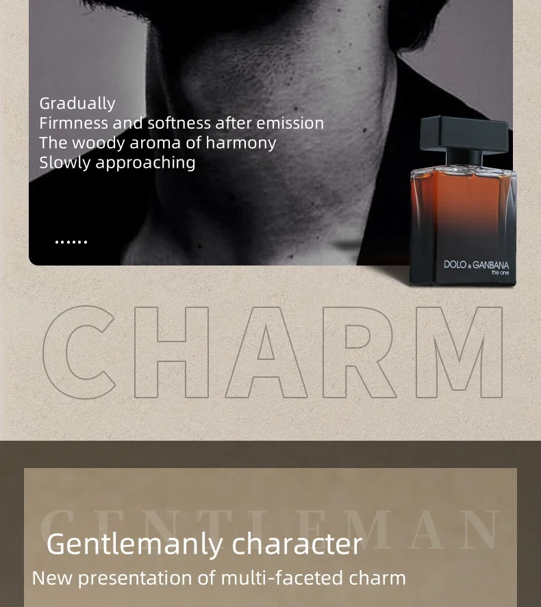 Hot Selling Brand Eau De Toilette for Men Fresh Notes 50ml Cologne Perfume Long Lasting Man Parfum