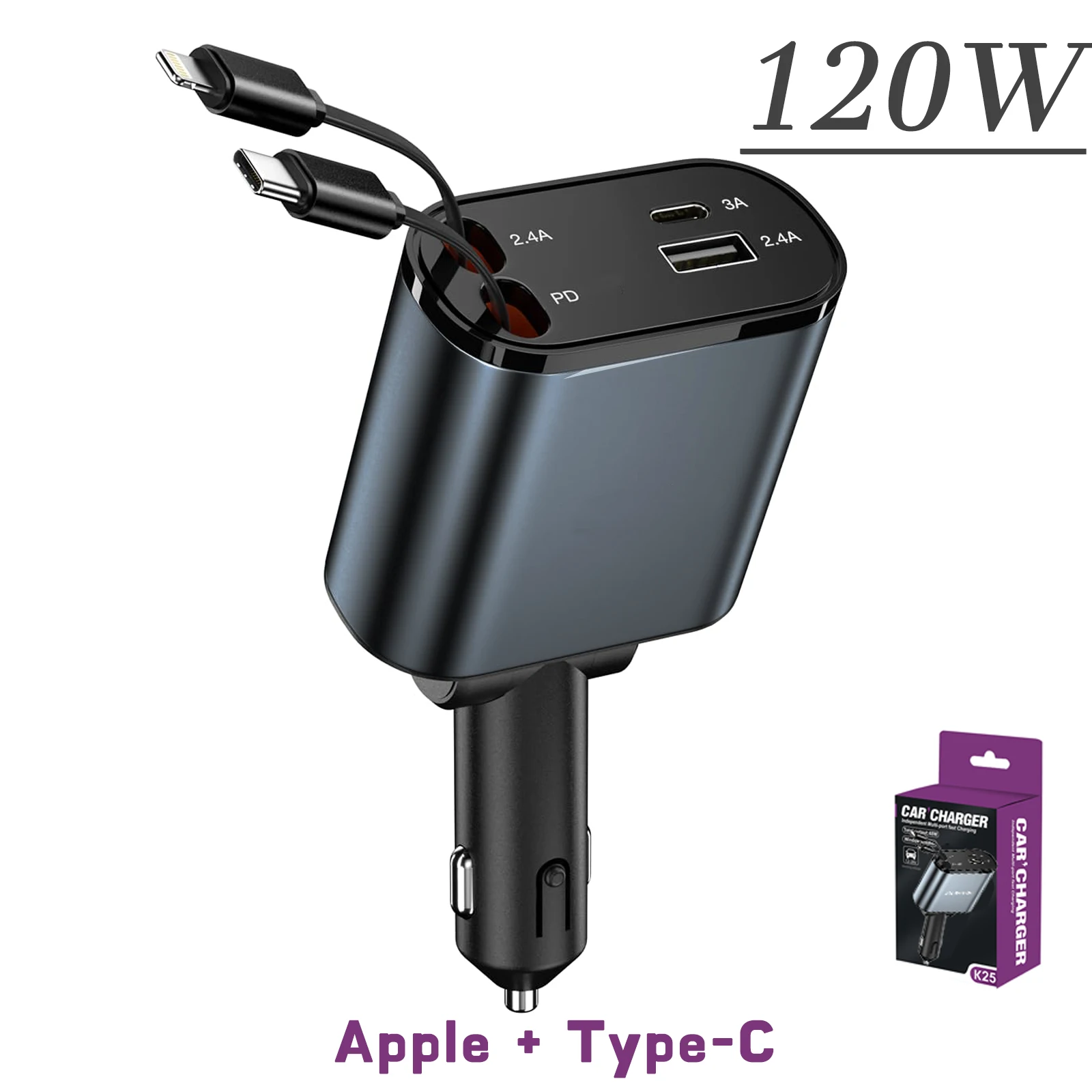 120W Apple andTypeC