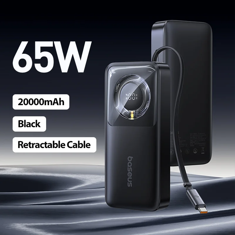 Black 65W 20000mah