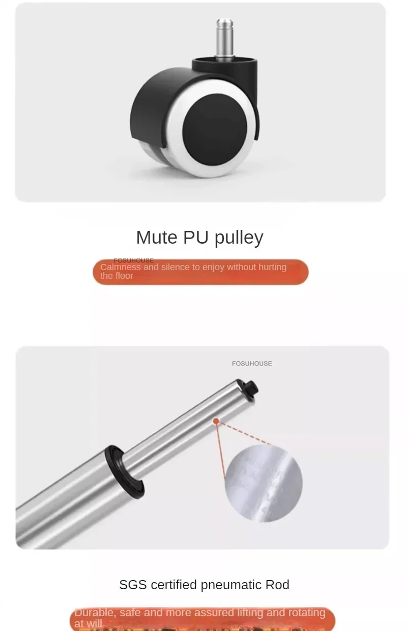 Home Live Game Chair Ergonomic Computer Chair Simple Lifting Rotating Office Chairs European Office Furniture Backrest Armchair