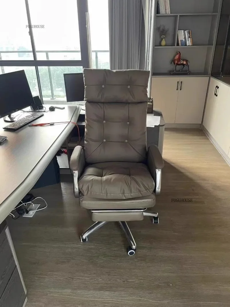 Nordic Modern Gaming Chair Executive Office Chairs Lazy Comfy Armchair Lounge Cushion Reading Office Furniture Chairs Wheels F l