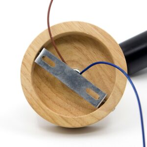 Industrial Style Wood Wall Light - Image 8