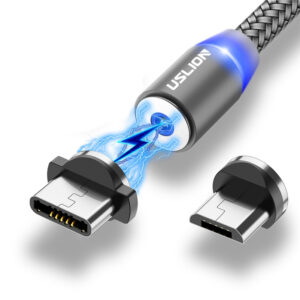 Magnetic USB Fast Charging Micro / Type C Cable - Image 1